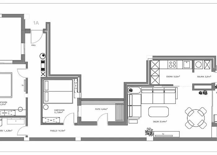 Yellow Sail Medano 2 Dormtiorios Con Parking Lägenhet